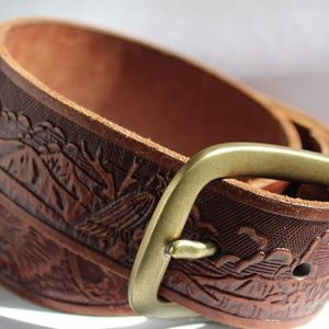 Levi's Tooled Leather Belt